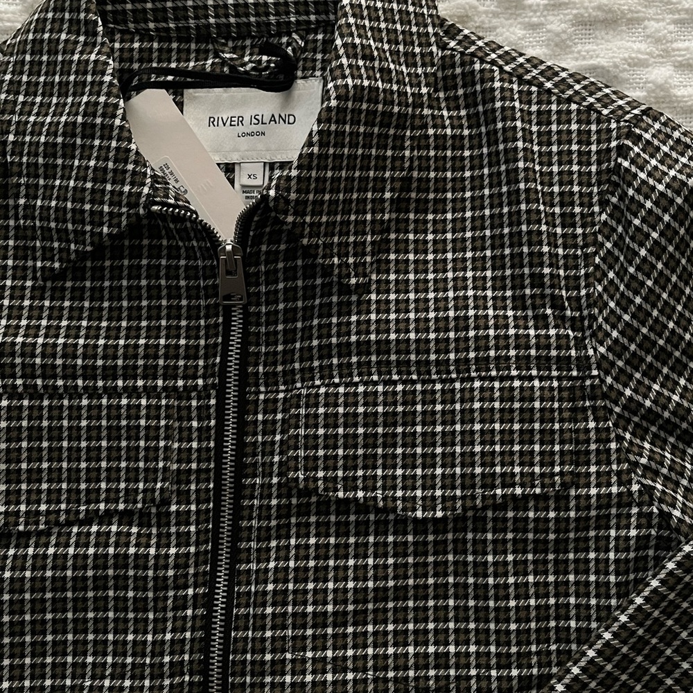 Men’s River Island Houndstooth Jacket